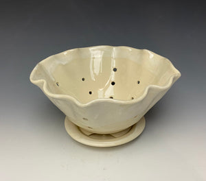 Ivory Lotus Berry Bowl