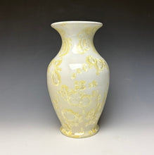 Load image into Gallery viewer, Crystalline Vase in Ivory 4

