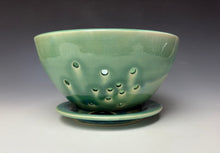 Load image into Gallery viewer, Seafoam Green Berry Bowl #3
