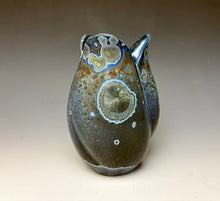 Load image into Gallery viewer, Tulip Vase- Cobalt Galaxy #1
