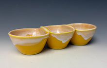 Load image into Gallery viewer, Triple Dip Dish- Sunshine Yellow
