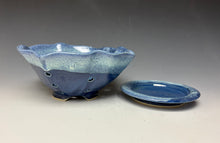 Load image into Gallery viewer, Deep Blue Lotus Berry Bowl #3
