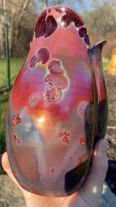 Tulip Vase- Ruby #3