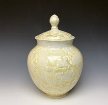 Load image into Gallery viewer, Ivory Crystalline Jar 2
