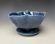 Load image into Gallery viewer, Deep Blue Lotus Berry Bowl #2
