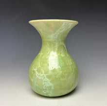 Load image into Gallery viewer, Crystalline Glazed Mini Vase - Mint Green
