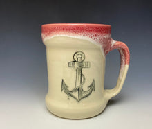 Load image into Gallery viewer, Anchor Mug- Red
