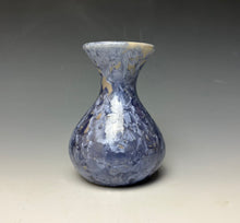 Load image into Gallery viewer, Periwinkle Crystalline Mini Vase 3
