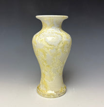 Load image into Gallery viewer, Crystalline Vase in Ivory

