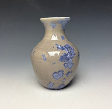 Load image into Gallery viewer, Periwinkle Crystalline Mini Vase 2
