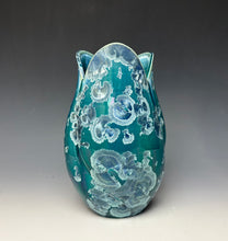 Load image into Gallery viewer, Tulip Vase- Aqua
