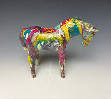 Load image into Gallery viewer, Rainbow Marble Horse 882
