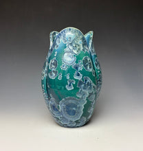 Load image into Gallery viewer, Tulip Vase- Aqua
