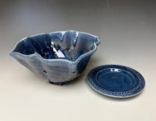 Load image into Gallery viewer, Deep Blue Lotus Berry Bowl #2
