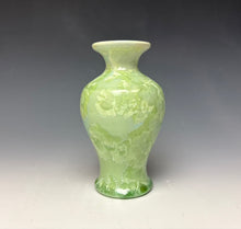 Load image into Gallery viewer, Crystalline Glazed Mini Vase - Mint Green
