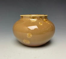 Load image into Gallery viewer, Iced Caramel Crystalline Glazed Mini Vase #5
