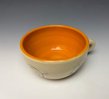 Load image into Gallery viewer, PIGGERY Soup mug in Orange
