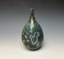 Load image into Gallery viewer, Cobalt Galaxy Crystalline Teardrop
