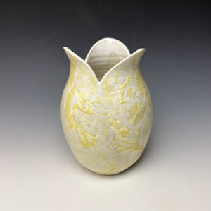 Tulip Vase- Ivory #1