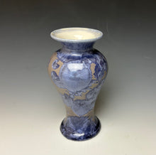 Load image into Gallery viewer, Periwinkle Crystalline Vase 2
