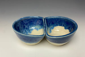 Double Dip Dish- Breakwater Blue