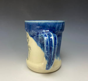 Lobster Mug- Deep Blue