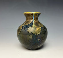 Load image into Gallery viewer, Iron Galaxy Crystalline Glazed Mini Vase 1
