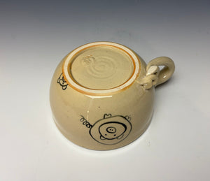 PIGGERY- Soup mug in Amethyst