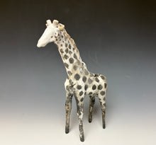 Load image into Gallery viewer, Raku Giraffe Sculpture
