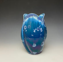 Load image into Gallery viewer, Tulip Vase- Atlantic Storm Blue #2
