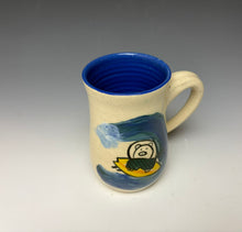 Load image into Gallery viewer, Surfer Pig Mug- Bright Blue
