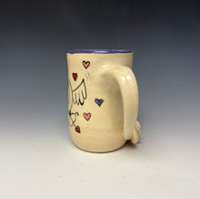 Load image into Gallery viewer, Cupid Pig Mug- Purple
