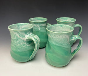 Bermuda Green Swirly Mug