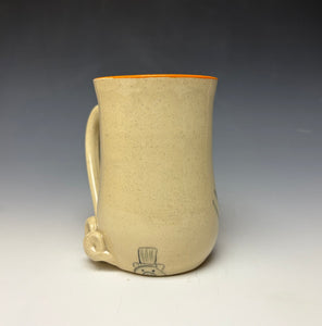 Chef Pig Mug - Orange