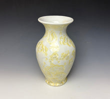 Load image into Gallery viewer, Crystalline Vase in Ivory 4
