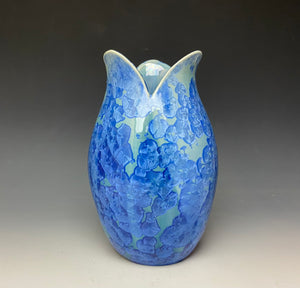 Tulip Vase- Teal