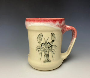 Lobster Mug- Red