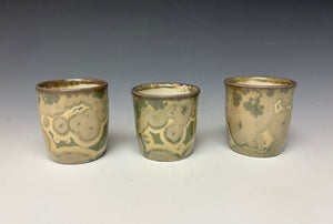 Crystalline Glazed Sake Cup- Unicorn #2