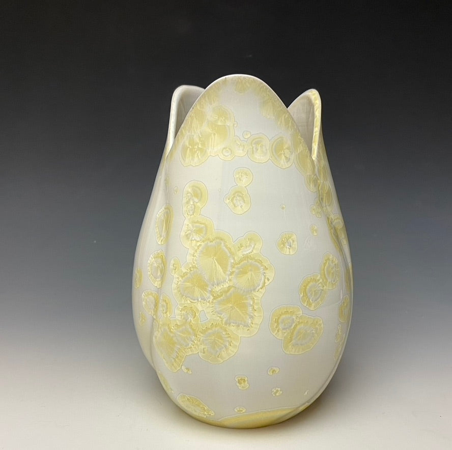 Tulip Vase- Ivory #3