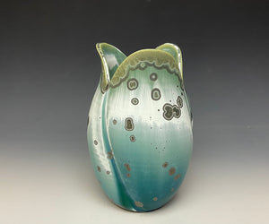 Tulip Vase- Wintergreen #1