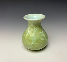Load image into Gallery viewer, Crystalline Glazed Mini Vase - Mint Green 4
