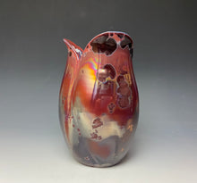 Load image into Gallery viewer, Tulip Vase- Ruby #3
