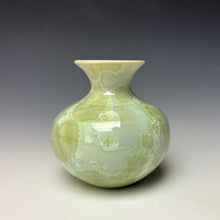 Load image into Gallery viewer, Crystalline Glazed Mini Vase - Mint Green 2
