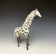 Load image into Gallery viewer, Raku Giraffe Sculpture
