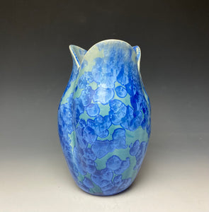 Tulip Vase- Teal #4