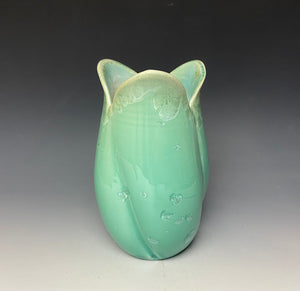 Tulip Vase- Light Green #3