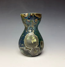 Load image into Gallery viewer, Aquamarine Galaxy Crystalline Sake Pitcher
