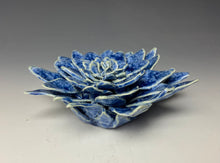 Load image into Gallery viewer, Blue Porcelain Wallflower
