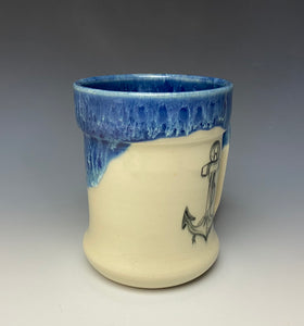 Anchor Mug- Deep Blue