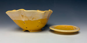 Sunshine Yellow Lotus Berry Bowl #2